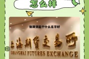 做期货起个什么名字好 做期货起个什么名字好一点