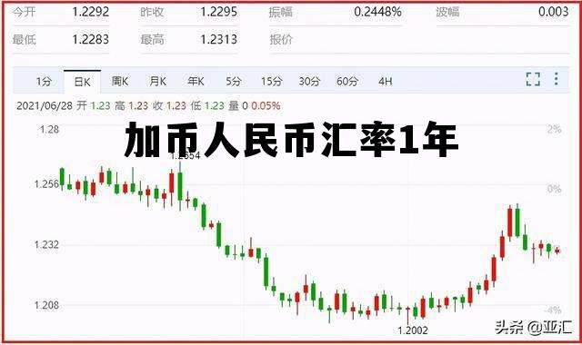 加币人民币汇率1年 加币人民币汇率1年换算