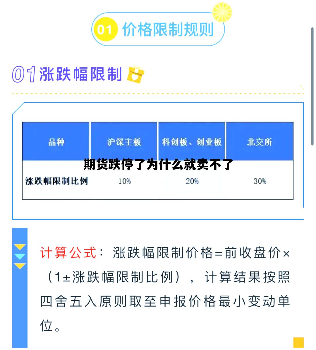 期货跌停了为什么就卖不了 期货有跌停卖不出去的情况吗